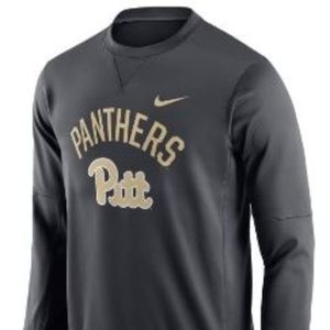 Pitt Panthers Script Circuit Crew Fleece by Nike